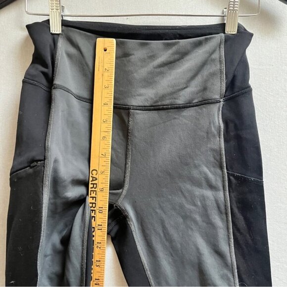 The North Face fleece lined warm leggings Sz M - Picture 11 of 13